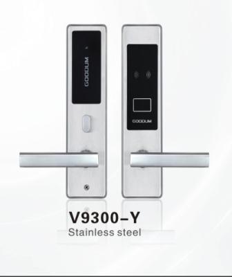 China SUS304 ANSI mortise waterproof card door electronic hotel lock à venda