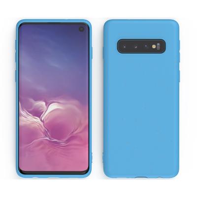 China Wheat 100% Biodegradable Shockproof Phone Back Cover For Samsung Galaxy S10 5G for sale