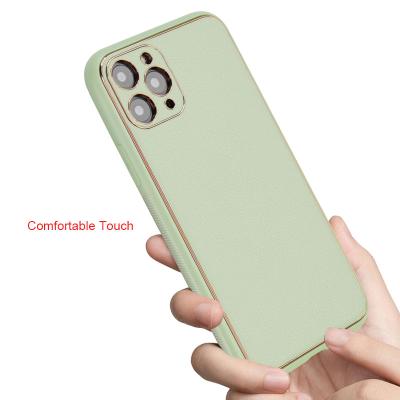 China Protector Cover For iphone 12 pro iphone 12 pro luxury maximum luxury genuine nappa protective camera mobile phone case for sale