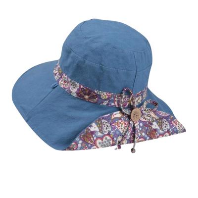 China Waterproof Adjustable Kids Fashion 6 Panel Waterproof Sun Hat for sale