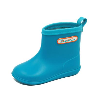 China Bachelor waterproof clothes children's cartoon rain boots men and women fashion boots children rubber shoes baby toddler non-slip rain boots for sale