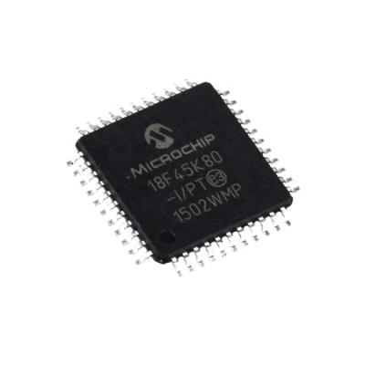 China New original standard IC IC PIC18F45K80-I/PT TQFP-44 MCU integrated circuit for sale