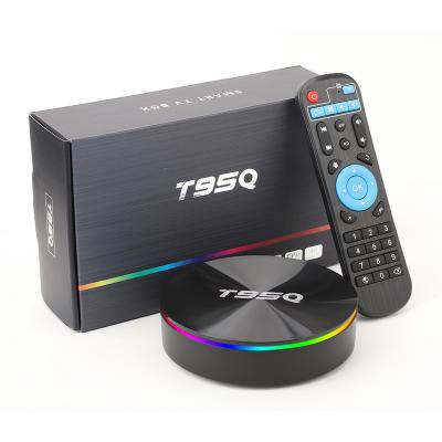 China 8k T95Q TV Box T95Q 4GB 32GB Amlogic S905X2 Quad Core 2.4G&5.8G Dual Wifi 4.1 Smart Tv Box for sale