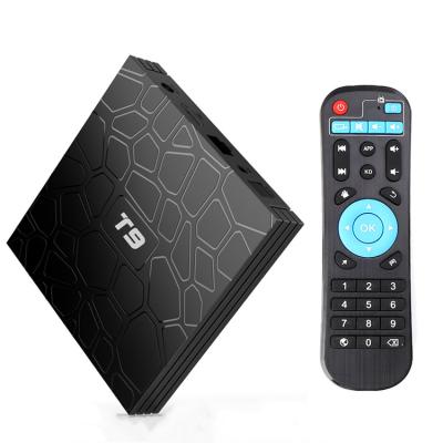 China 4K T9 RK3318 Set Top Box 2gb 16gb Android 9.0 Media Player Quad Core Dual Wifi Smart TV Box 2.4G/5G for sale