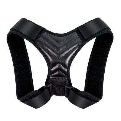 China Lightweight Breathable Unisex Posture Corrector Adjustable Upper Back Support Belt Clavicle Back Shoulder Brace Posture Corrector for sale