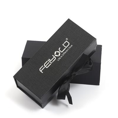 China Recycled Materials Wholesale Magnetic Gift Box With Ribbon Luxury Sunglasses Paper Box Case for sale