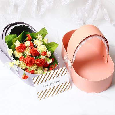 China Materials Flower Box Baby Crib Shape Box Valentine's Day Baby Birthday Creative Recycled Paper Gift Box for sale