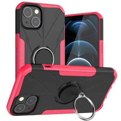 China Anti-drop For iPhone13 13 PRO Case 3 in1 Defender Kickstand Heavy Duty Clip Case Shockproof Cover for sale