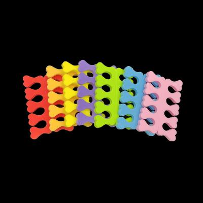 China Nail Art Tools Foam Finger Sepa Toe Separators Peach Heart Finger SplitterNails Separator Soft Foam Sponge Toe Separators Finger SeparatorsEva Foot Care for sale