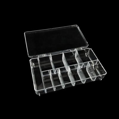 China Nail Art Tool China Factory 250pcs Manicure Decoration Storage Plastic For Nail Art Tips Box High Quality for sale