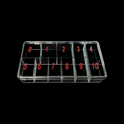 China Asian Nail Art Tool Factory Supplying 1000pcs Boxes For Press Ons High Quality Nail Tips Box for sale