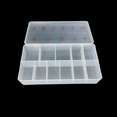 China Flat Nail Art Tips Plastic Storage Box Nail Art Tool Latest Design 1000pcs Supply Boxes for sale