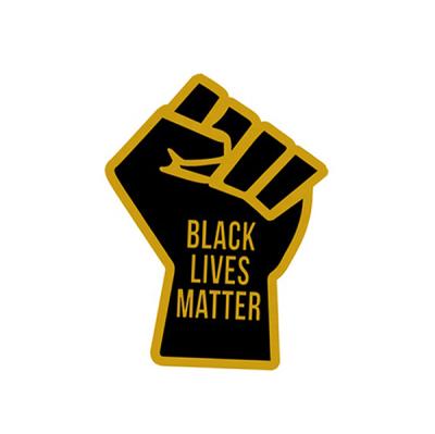 China China high quality black lives matter pin badge I can't breathe BlM soft enamel lapel pin for sale