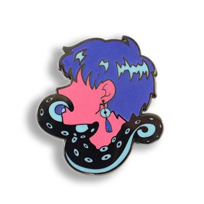 China High Quality Europe Enamel Pins Custom Cute Enamel Pins Soft Spining Enamel Pin for sale