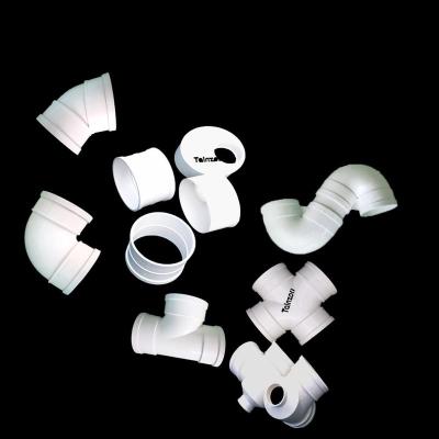 China Upvc Pvc Sewer Pipe Fittings And Accessories for sale