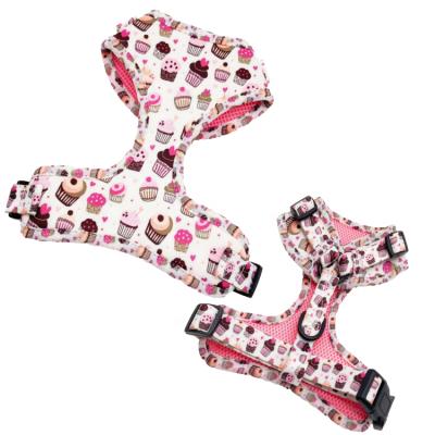 China QThonest Wholesale Various Models Dog Products Sublimation Custom Comfortable Private Custom Dog Harness for sale