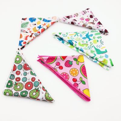 China QThonest Designer Version High Quality Viable Dog Bandana Comfortable And Breathable Custom Logo Bandana for sale