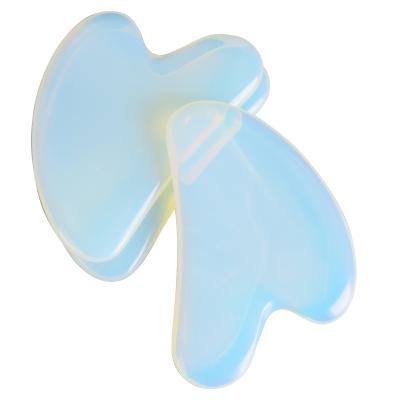 China 2021 Hot Selling Opalite Body Jade Gua Sha For Face Massage for sale