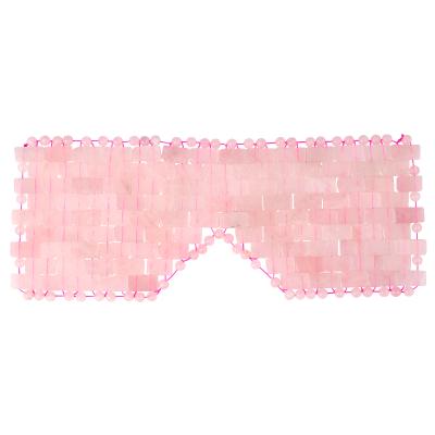 China Hot Selling 2019 Original Natural Rose Quartz Facial Massager Factory Direct Sale Headband for sale