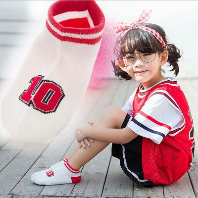 China Wholesale Anti-Fault Sports Cotton Boy/Girl Knocks Ankle Lovely Cotton Children Knocks With Number for sale