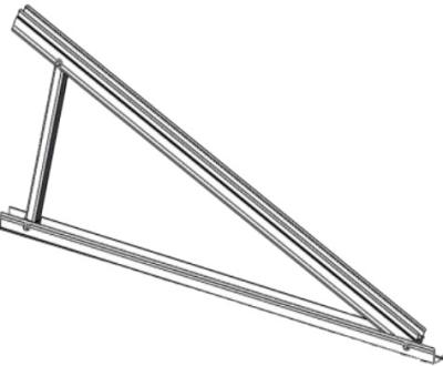 China Commercial 9Sunsolar Triangle Pre-Assemble Roof Solar Rack Design Farm Solar Mounting System for sale