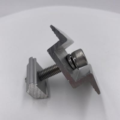 China & Al6005-T5; High Quality Solar Mid Clamp SUS304 Aluminum And SUS Stainless Steel for sale