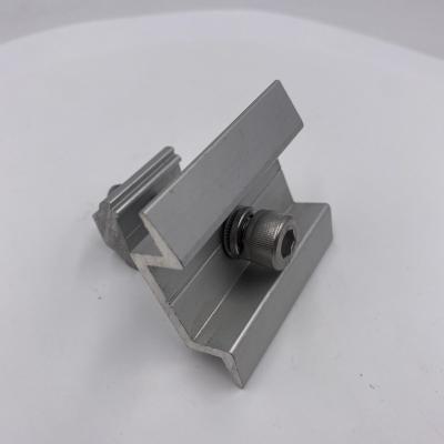 China & Al6005-T5; SUS304 Solar Panel Mid Bracket Components Clamp Manufacturer For Solar Power System for sale