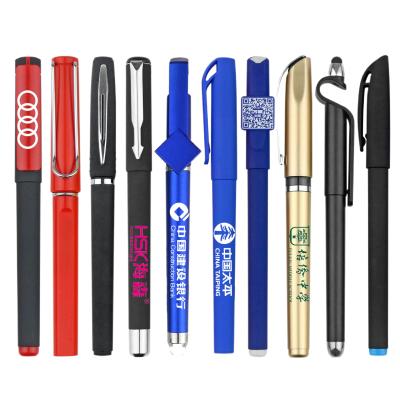 China ANI Custom Advertising Promotional Metal Full Size Gel Pen for sale