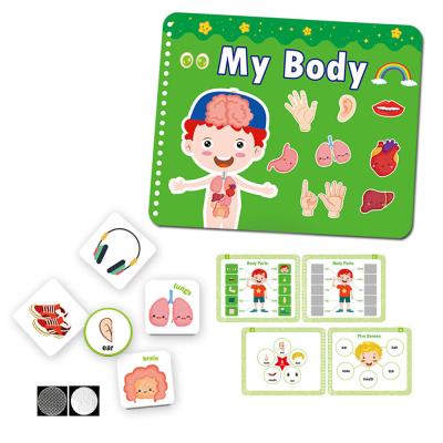 China 4 Designs Early Education Books Vehicles Food Body Space Books For Children Educational for sale