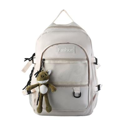 China Dropship Wholesale Custom Waterproof Backpack for High School and College School Bags for Girls and Boys for sale