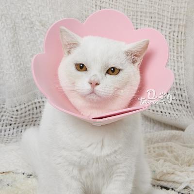 China Cute 2020 Cat and Dog Headgear Cover Grooming Cover Amazon Bib Cat Cover Viable Bite Prevention Pet Ring Restoration Cover Shame Ring of Shame for sale