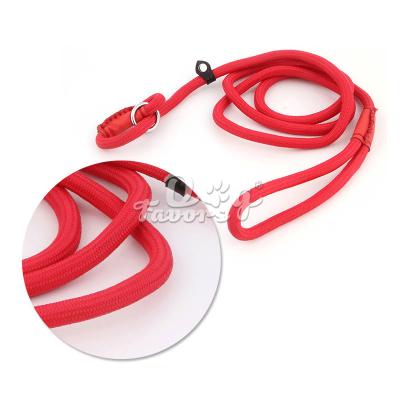 China 2 Size Lead Strap Lead Strap Dog Training P Durable Durable Nylon Obstruction Leash Outdoor Walking Collar for sale