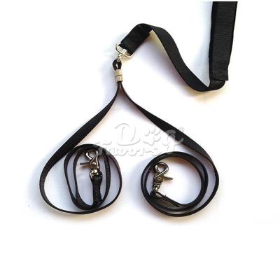 China Durable Nylon Rope 2 Dogs Pet Leashes Double Lead , High Quality Large Nylon Dog Leashes for sale