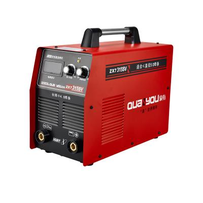 China PORTABLE QUANYOU Factory Sale Manual Household Electric Welding Machine High Power Mini Arc Welder Mig/tig/mma Welding QY- ZX7- 315SV for sale