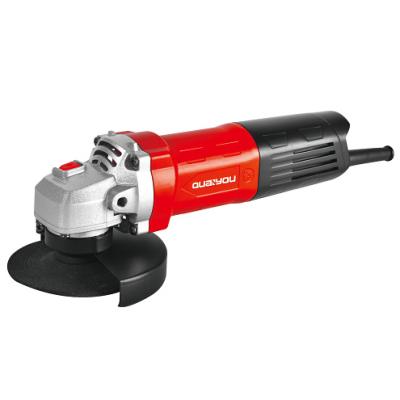 China Large Structural Grinding for clean-up or Beveling Quanyou QY-9106C 11000RPM 800W 100MM Portable Angle Grinder Mini Cutting Machine for sale