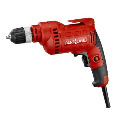 China Quanyou QY-6102 power Tools High Quality electric drill 10mm 800W 220-240V 2600rpm hand machine QY-6102 for sale