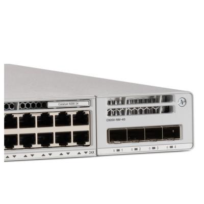 China Original LACP LACP 9200L 24 Ports Gigabit Enterprise Network Switch C9200L-24T-4X for sale