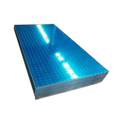 China Construction Aluminum Steel Checkered Plate 5456 2024 2014 Diamond Tread Plate Skid Resistance Alloy Sheets For Car Floor Mats for sale