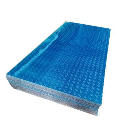 China Best Build Quality 1060 T6 Diamond Plate 3003 5052 5083 5754 6061 6063 7075 T6 Weight Aluminum Checkered Plate And Sheet for sale