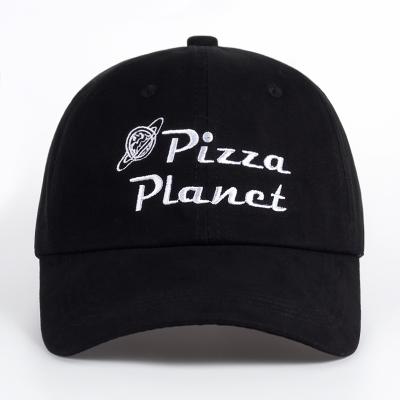 China Brand New COMMON Pizza Planet Hat Embroidery Dad Hat Summer Cotton Snapback Hip Hop Sports Baseball Cap for sale