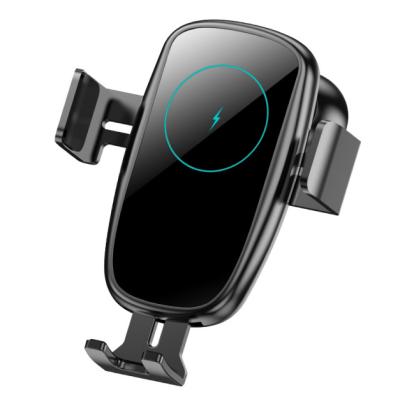 China Factory Custom Charger +holder Cell Phone Holder For Adjustable Smart Car Mount Stand Adjustable Bike Angle Car Charger Wireless Phone Holder for sale