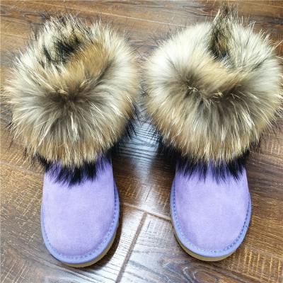 China Other Other Factory Direct Wholesale Winter Sheep Fur Boots Snow Boots For Kids Fur Boot Cover for sale