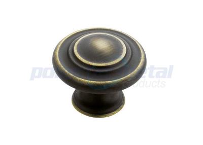 China Roman Bronze Zinc Alloy Cabinet Handles And Knobs , Kitchen Cupboard Door Knobs for sale