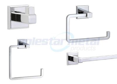 China Cromo pulido 4 PC Zamak 8800 sistemas del hardware del cuarto de baño para el hospital en venta