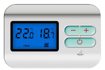 Cina Termostato elettronico di Digital del termostato/calore della stanza dell'OEM soltanto per il radiatore della parete in vendita