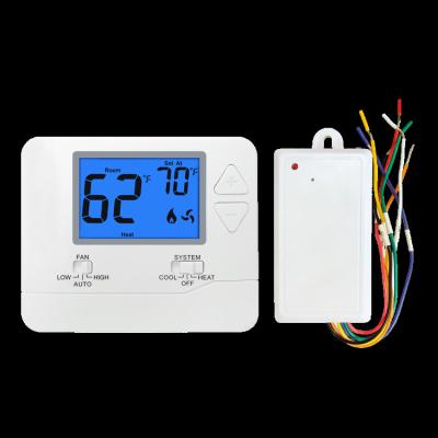 China Riseem Feuerdichte ABS Digital Wireless Nicht programmierbarer Raum PTAC Thermostat für HVAC-System zu verkaufen