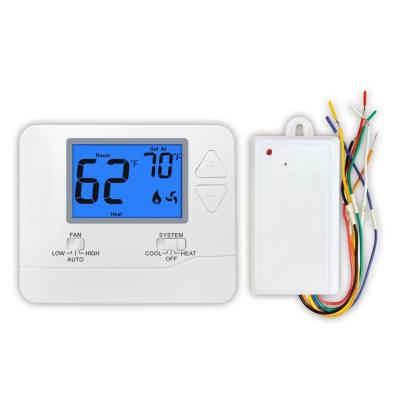 China Riseem Fireproof ABS Sub - Base Digital Room PTAC Wireless Smart Home Thermostat Heating And Cooling EMC FCC for sale