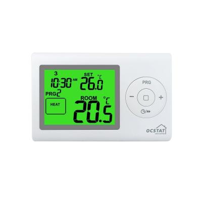 Chine Riseem régulateur de température chauffage 7 jours thermostat programmable avec commutateur de chauffage et de refroidissement à vendre