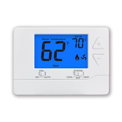 Chine thermostat de maison d'ajustement de calibrage de la température de l'étape unique 24V non programmable à vendre