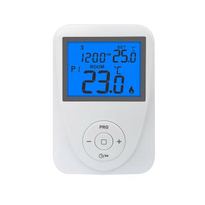 China Riseem 230VAC Gas Boiler Digital Thermostat / Programmable Thermostat 7 Day for sale